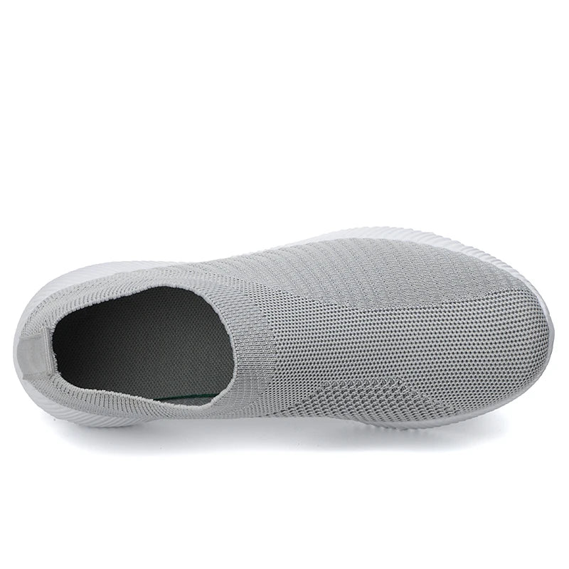 Vulkanisierte Damenschuhe, hochwertige Damen-Sneakers, Slip-On-Flats, Damen-Loafer, Übergröße 42, Walking Flats