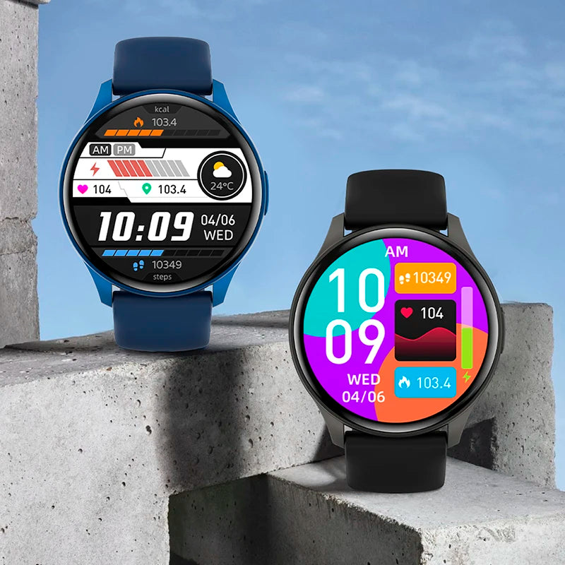 2025 Neu für Xiaomi Huawei 1,43 Zoll Bluetooth Call Smartwatch Damen Herren AMOLED 466*466 HD Pixel Display Smartwatches Damen