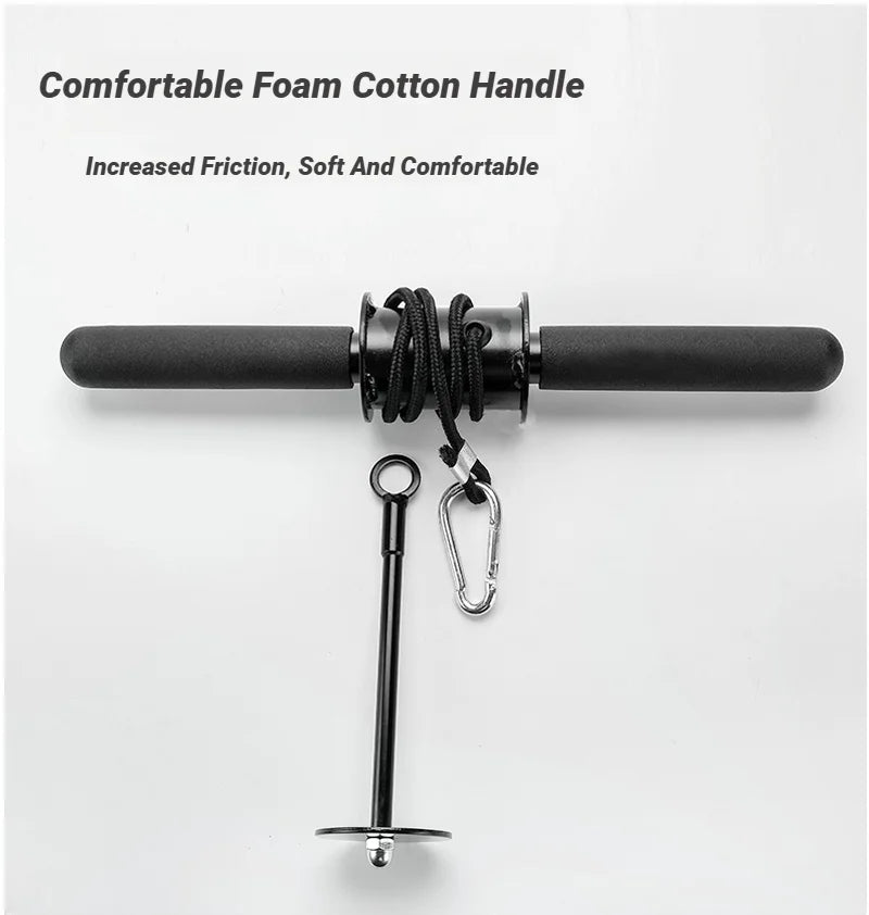 Handgelenk-Unterarm-Blaster, Arm-Muskelkrafttrainer, Trainingsrolle mit Handgriff, Fitnessgerät für Zuhause, Tausend-Pfund-Stick