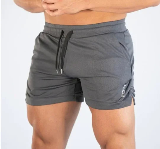 2023 NEUE Fitness sport Shorts Mann Sommer Fitness-Studios Workout Männlichen Atmungsaktive Mesh-shorts Quick Dry Strand Kurze Hosen männer Sportswear