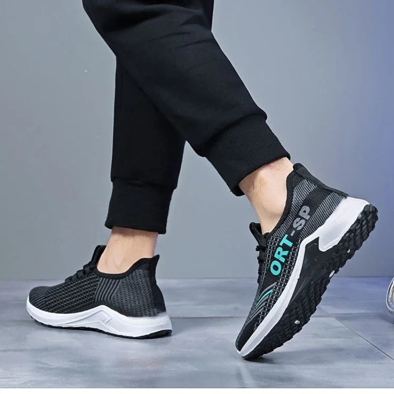 2025 Herrenschuhe, modische Sportschuhe, Freizeitschuhe, atmungsaktive Laufschuhe, Outdoor-Walking-Trainings-Tennisschuhe 