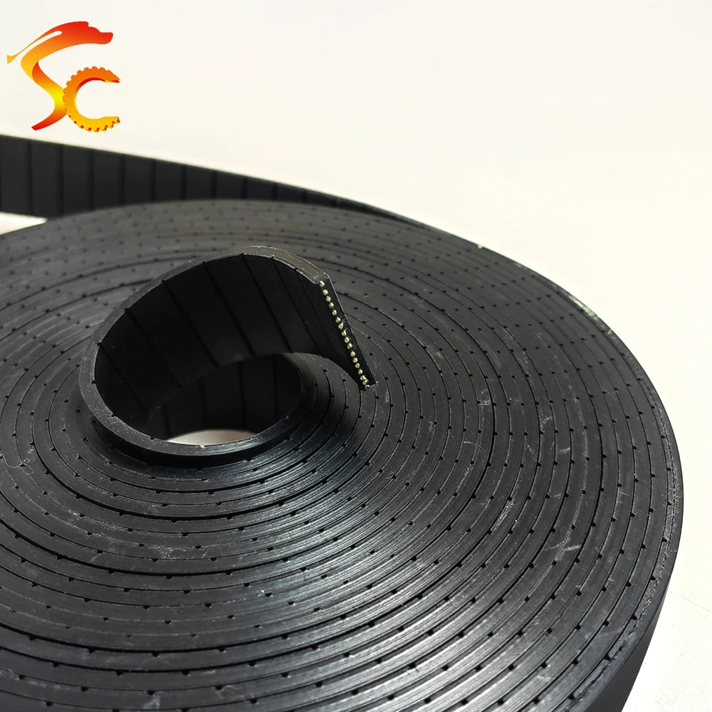 5Meters P2 Flat Belt Width 25mm 30mm Thickness 2mm P2 Belt Polyurethane with Steel core for Fitness Equipment