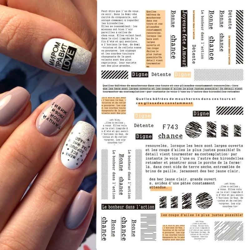 1 STÜCKE Neue Luxuriöse Schmetterling Nagelaufkleber Blume Nageldesign Nagelkunst Liefert Nagelabziehbilder Geeignet Für Frauen Nageldekoration