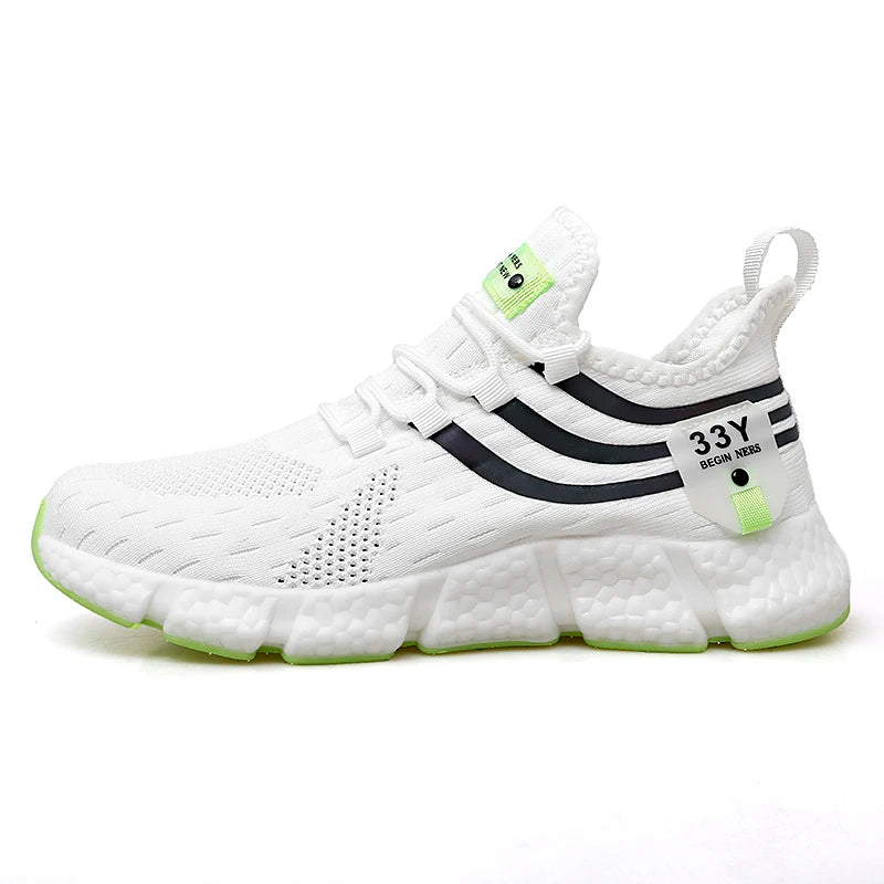 Frauen Turnschuhe 2023 Neue Mesh Atmungsaktive Weiße Lauf Plattform Schuhe Komfortable Outdoor Sport Männer Marke Schuhe Tenis Masculino