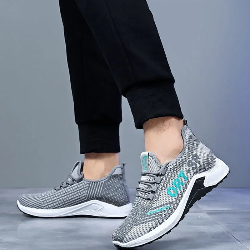 2025 Herrenschuhe, modische Sportschuhe, Freizeitschuhe, atmungsaktive Laufschuhe, Outdoor-Walking-Trainings-Tennisschuhe 