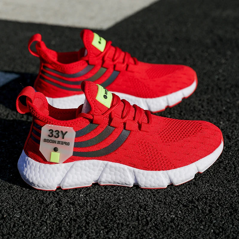 Männer Casual Sport Schuhe Atmungsaktiv Leichte Turnschuhe Sommer Outdoor Tennis Laufschuhe Wanderschuhe Männlichen Vulkanisierten Schuhe Mann