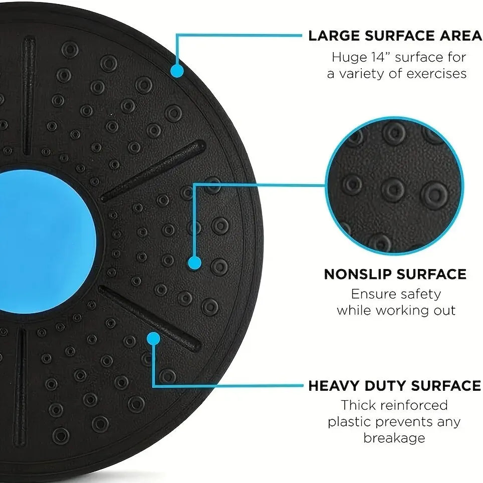 1 Pc Yoga Balance Board, Fitness Training Pedal, Sensory Training Balance Board, Fitness Equipment For Sensory Rehabilitation 