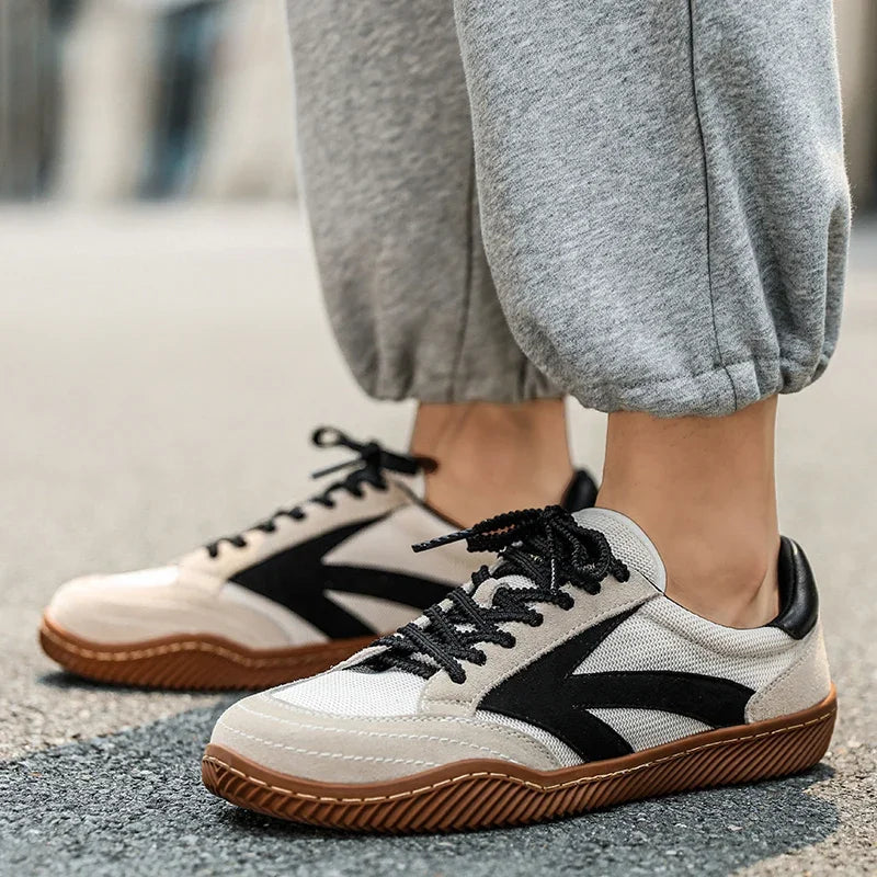 Fashion Men Casual Shoes Breathable Flat Mens Walking Shoes Athletic Jogging Running Sneakers Mesh Lightweight Sport Shoes