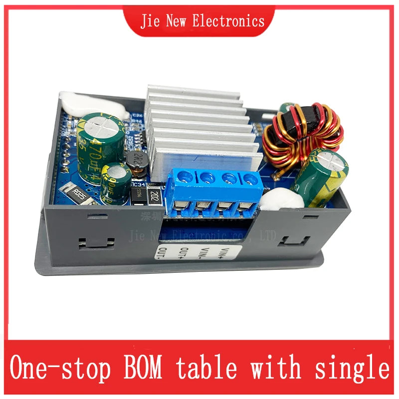 ZK-4KX DC DC Buck Boost Converter CC CV 0.5-30V 4A 5V 6V 12V 24V Power Module Adjustable Regulated laboratory power supply