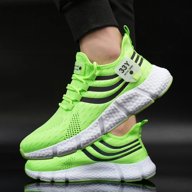 Frauen Turnschuhe 2023 Neue Mesh Atmungsaktive Weiße Lauf Plattform Schuhe Komfortable Outdoor Sport Männer Marke Schuhe Tenis Masculino