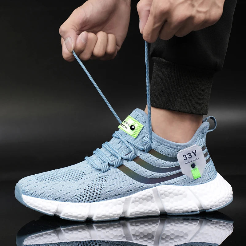 Frauen Turnschuhe 2023 Neue Mesh Atmungsaktive Weiße Lauf Plattform Schuhe Komfortable Outdoor Sport Männer Marke Schuhe Tenis Masculino