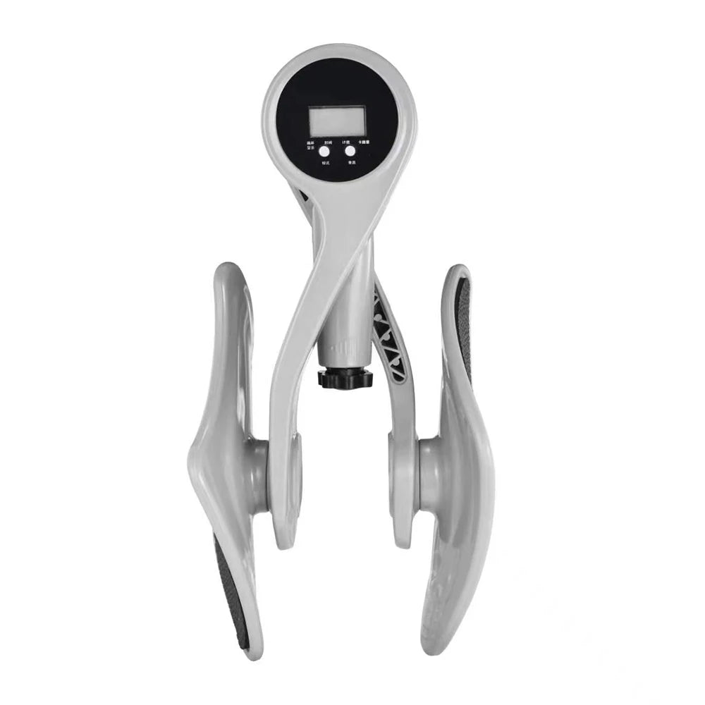 Neuer verstellbarer Hüfttrainer mit digitalem Zähler, Beckenbodenmuskelkraft, Beintrainer für die Innenseite der Oberschenkel, Fitnessgerät