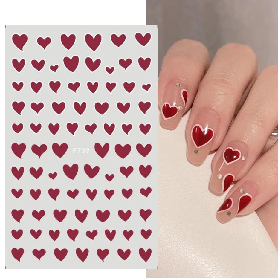 1 STÜCKE Neue Luxuriöse Schmetterling Nagelaufkleber Blume Nageldesign Nagelkunst Liefert Nagelabziehbilder Geeignet Für Frauen Nageldekoration