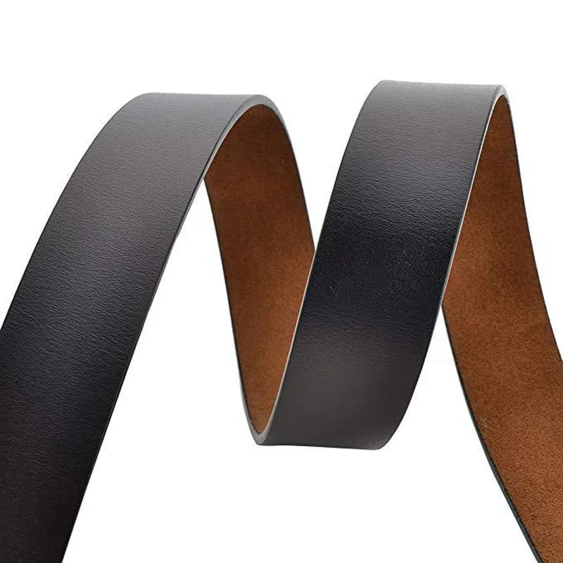 Plus Size 170 160 150 140 130cm Men High Quality Genuine Leather Belt Luxury Designer Belts Men Cowskin Fashion Strap Male Jeans