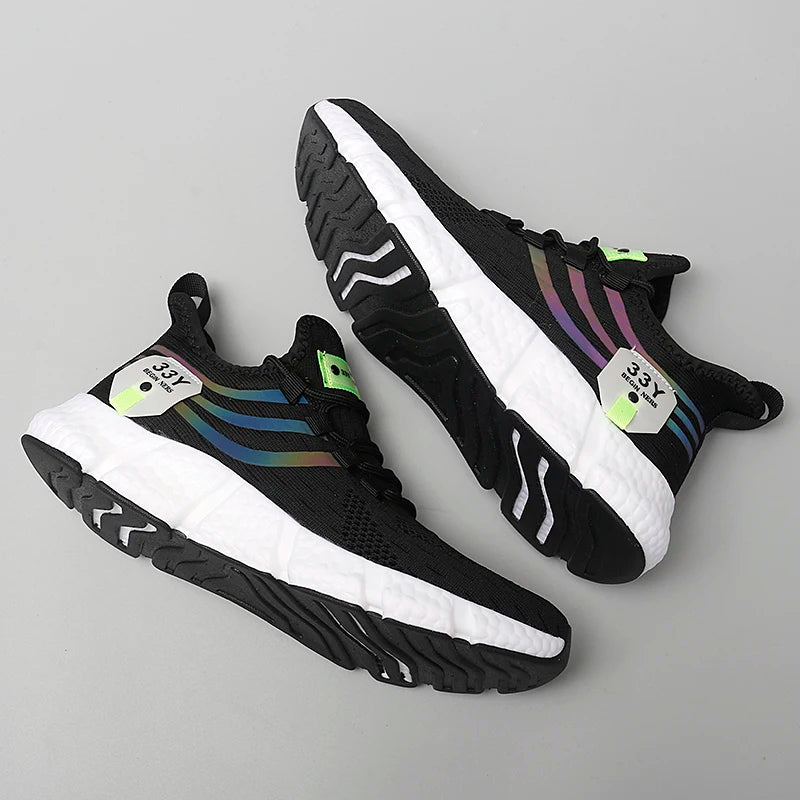Frauen Turnschuhe 2023 Neue Mesh Atmungsaktive Weiße Lauf Plattform Schuhe Komfortable Outdoor Sport Männer Marke Schuhe Tenis Masculino