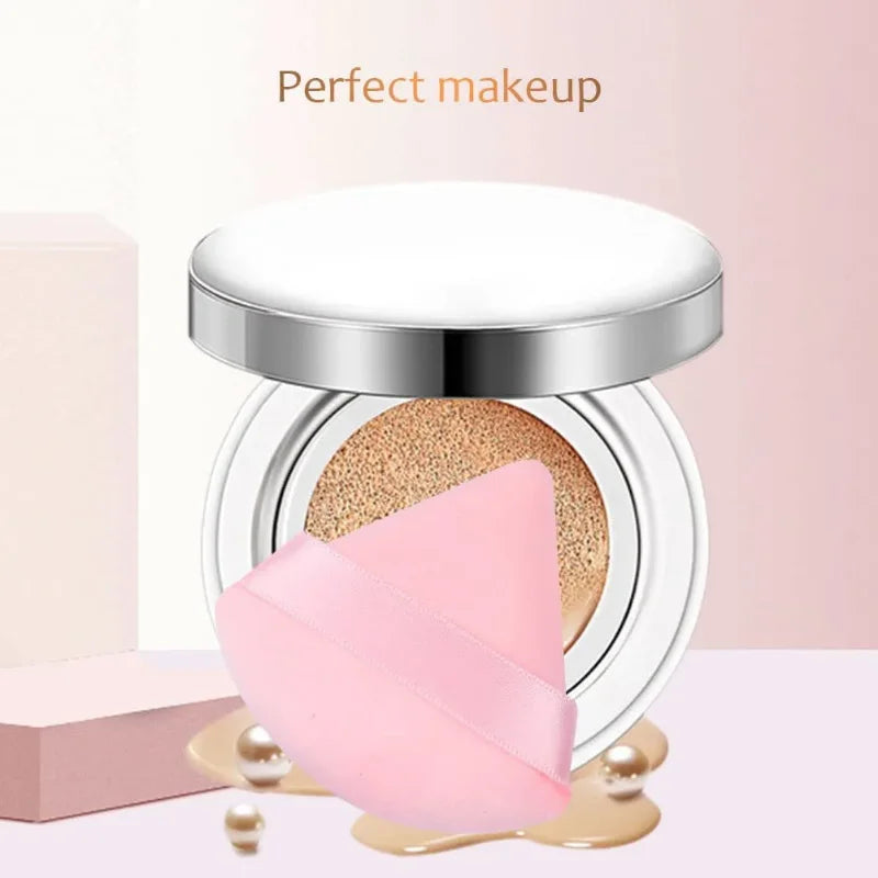 10–30 Stück Dreieck Mini Samt Puderquaste Foundation Gesicht Concealer Applikator Kosmetik Finger Schwamm Puff Schönheit Make-up-Tools