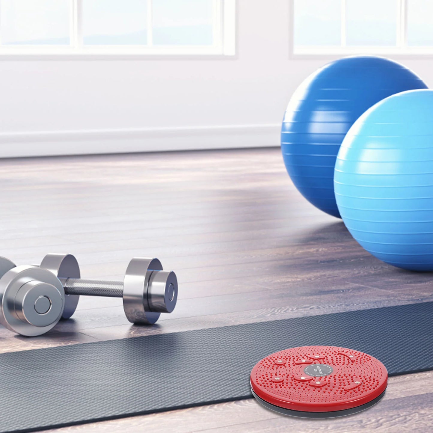 High Quality Rotating Waist Twisting Fitness Machine Foot Massage Board Female Twist Equipment Workout Tool Calorie