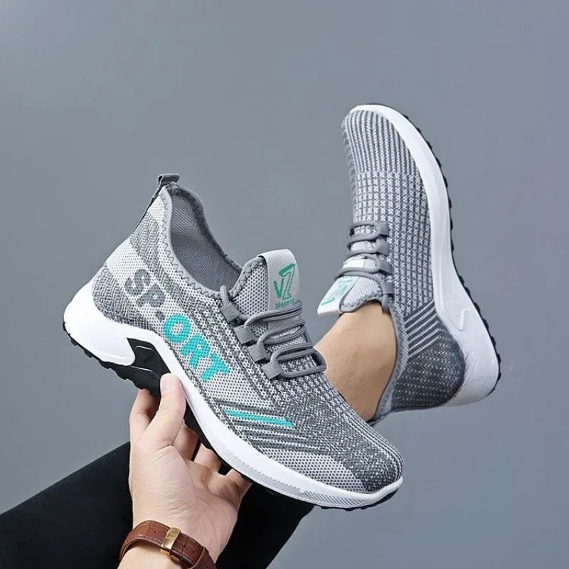 2025 Herrenschuhe, modische Sportschuhe, Freizeitschuhe, atmungsaktive Laufschuhe, Outdoor-Walking-Trainings-Tennisschuhe 