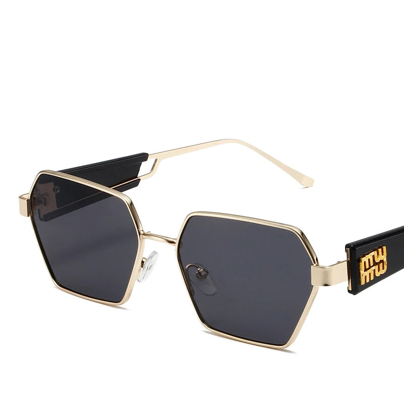 1PC Sommer Neue Mode Polygon Sonnenbrille Trend Personalisierte Sonnenbrille Reise Brille Geschenk