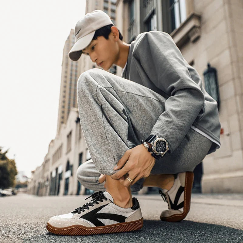 Fashion Men Casual Shoes Breathable Flat Mens Walking Shoes Athletic Jogging Running Sneakers Mesh Lightweight Sport Shoes