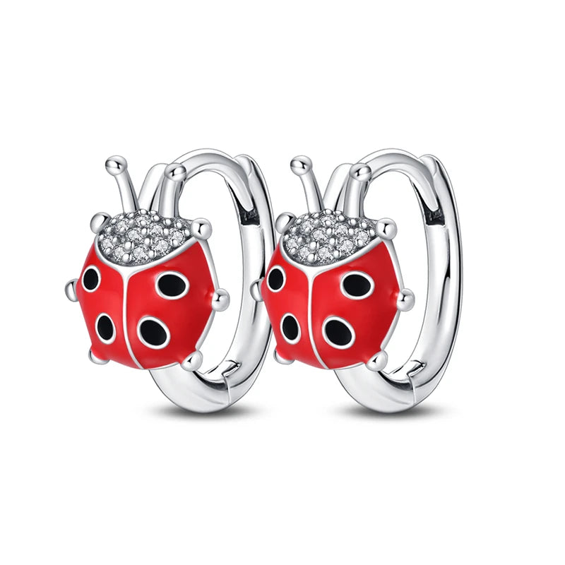 2024 NEW 925 Sterling Silver rectangular Hoop Earrings Inlaid Zircon Golden Earrings For Women Wedding Gift Luxury Jewelry