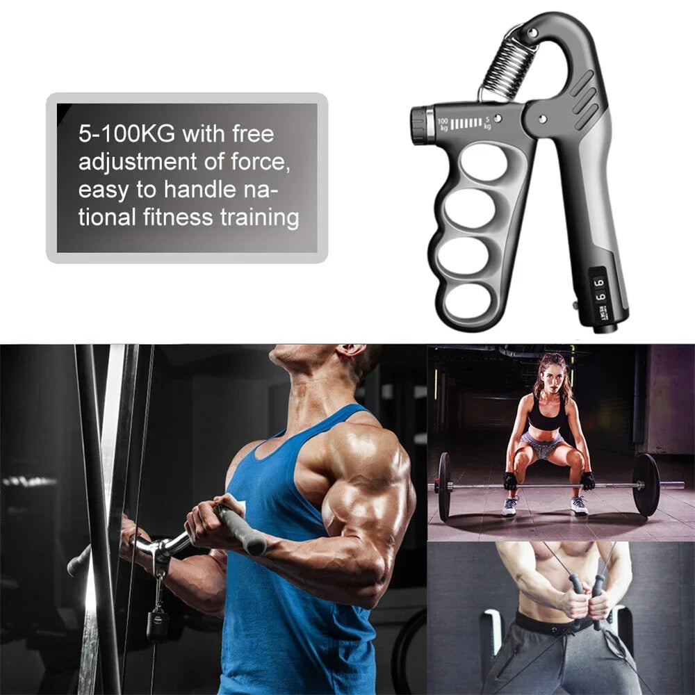 G3 5-100Kg Hand Gripper Gym Wrist Expander Hand Strengthener Adjustable Dynamometer Finger Forearm Trainer Muscle Recover