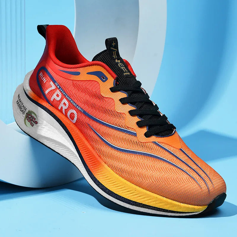 Sommer Herren Laufschuhe Neue professionelle Carbonplatte Sporttrainingsschuhe Outdoor rutschfeste stoßdämpfende Tennisschuhe