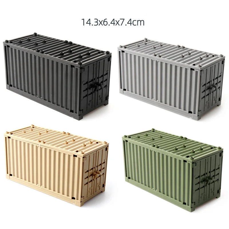 World War 2 WW2 Army Military Soldiers SWAT Scene matching with weapon accessories Model Building Blocks Bricks Children's Toys