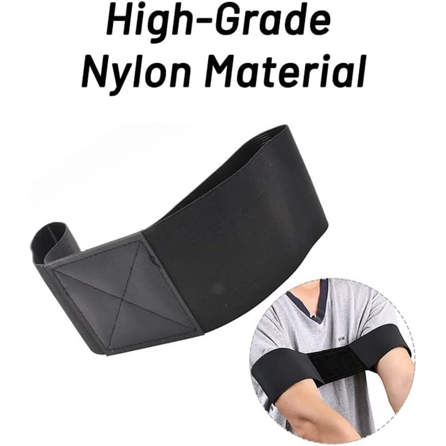 Golf Swing Trainer Posture Corrector Band Arm Hand Exercise Elastic Tension Fitness Equipment for Beginners Home Gym