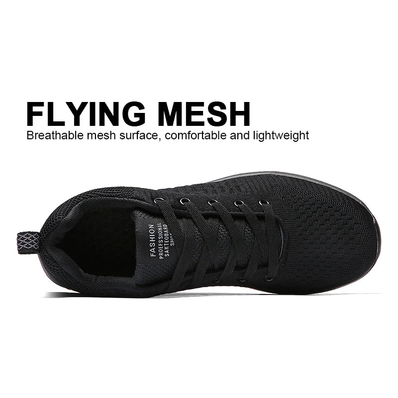 Herren Laufschuhe Walking Strickschuhe Mode Casual Sneakers Atmungsaktiv Sport Athletic Leichte Herren Sneakers Casual Schuhe