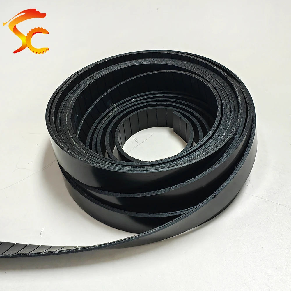 5Meters P2 Flat Belt Width 25mm 30mm Thickness 2mm P2 Belt Polyurethane with Steel core for Fitness Equipment