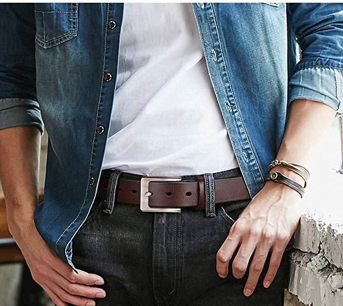 Plus Size 170 160 150 140 130cm Men High Quality Genuine Leather Belt Luxury Designer Belts Men Cowskin Fashion Strap Male Jeans