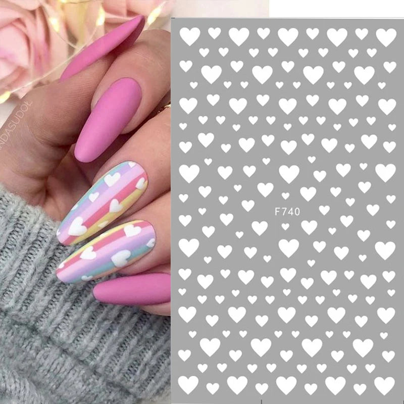 1 STÜCKE Neue Luxuriöse Schmetterling Nagelaufkleber Blume Nageldesign Nagelkunst Liefert Nagelabziehbilder Geeignet Für Frauen Nageldekoration