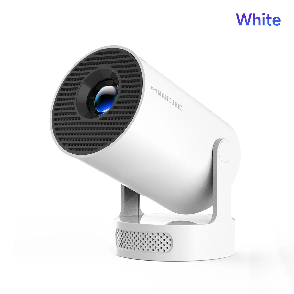 Magcubic 4K HY300 Pro + Projector Built in 5W Speaker 1280*720P Android 11 8000 Lumens Wifi6 BT5.4 Outdoor Portable Projector