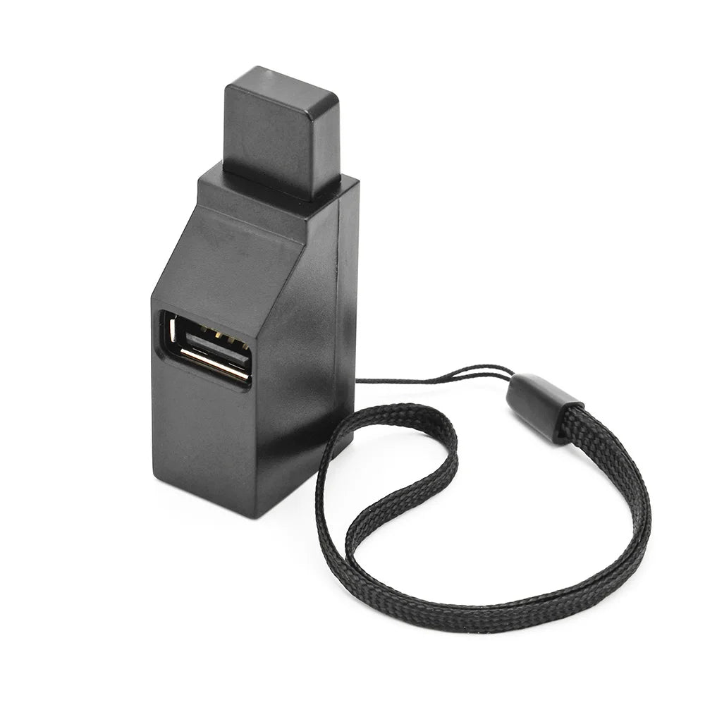 USB 3.0 HUB Adapter Extender Mini Splitter Box 1 zu 3 Ports High Speed USB 2.0 Für PC Laptop U Disk Kartenleser