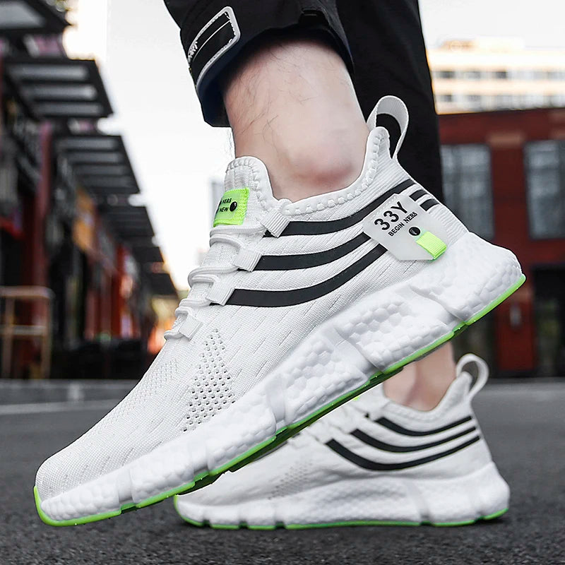 Frauen Turnschuhe 2023 Neue Mesh Atmungsaktive Weiße Lauf Plattform Schuhe Komfortable Outdoor Sport Männer Marke Schuhe Tenis Masculino