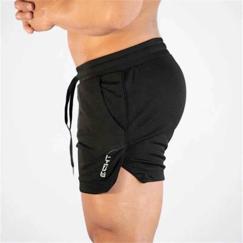 2023 NEUE Fitness sport Shorts Mann Sommer Fitness-Studios Workout Männlichen Atmungsaktive Mesh-shorts Quick Dry Strand Kurze Hosen männer Sportswear