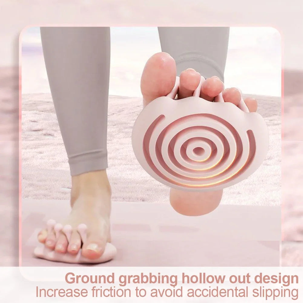 2PC Leg Sculpting Arch Trainer Thin Leg Improvement Thumb Eversion Foot Massage Toe Divider Home Fitness Equipment
