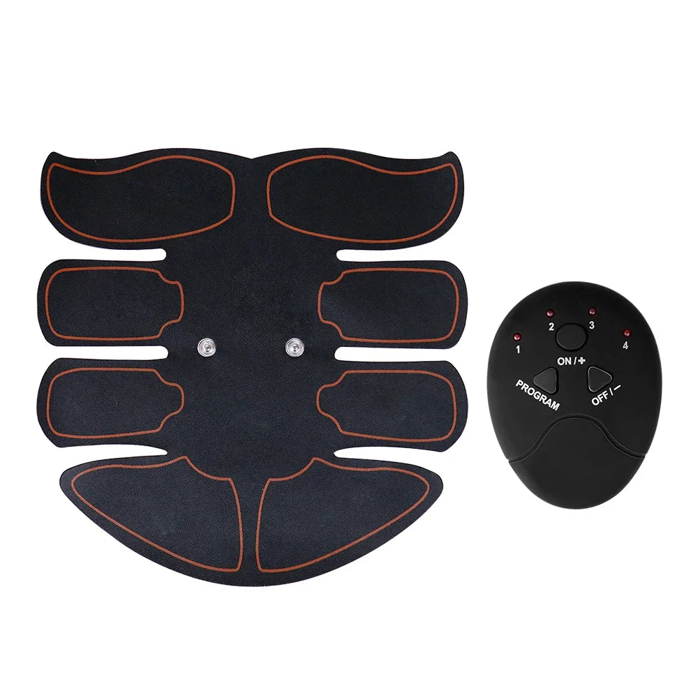 EMS Muscle Stimulator Abdominal Muscle Slimming Massager Hip Training Fitness Fat Burning Buttocks Arm Abdomen Trainer Apparatus