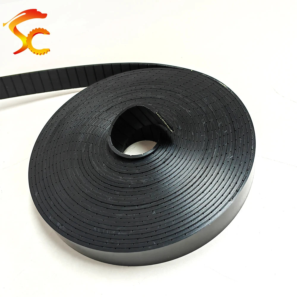 5Meters P2 Flat Belt Width 25mm 30mm Thickness 2mm P2 Belt Polyurethane with Steel core for Fitness Equipment