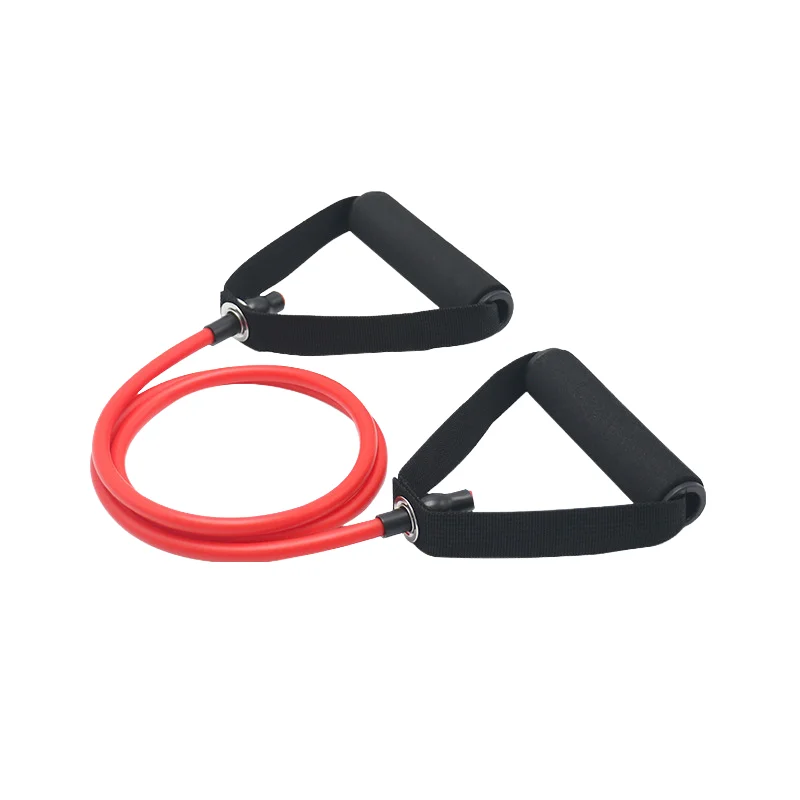 10-30LB Tube Band Pull Rope Widerstandsbänder mit Griffen Übungstraining für Männer und Frauen Krafttrainingsgeräte zu Hause