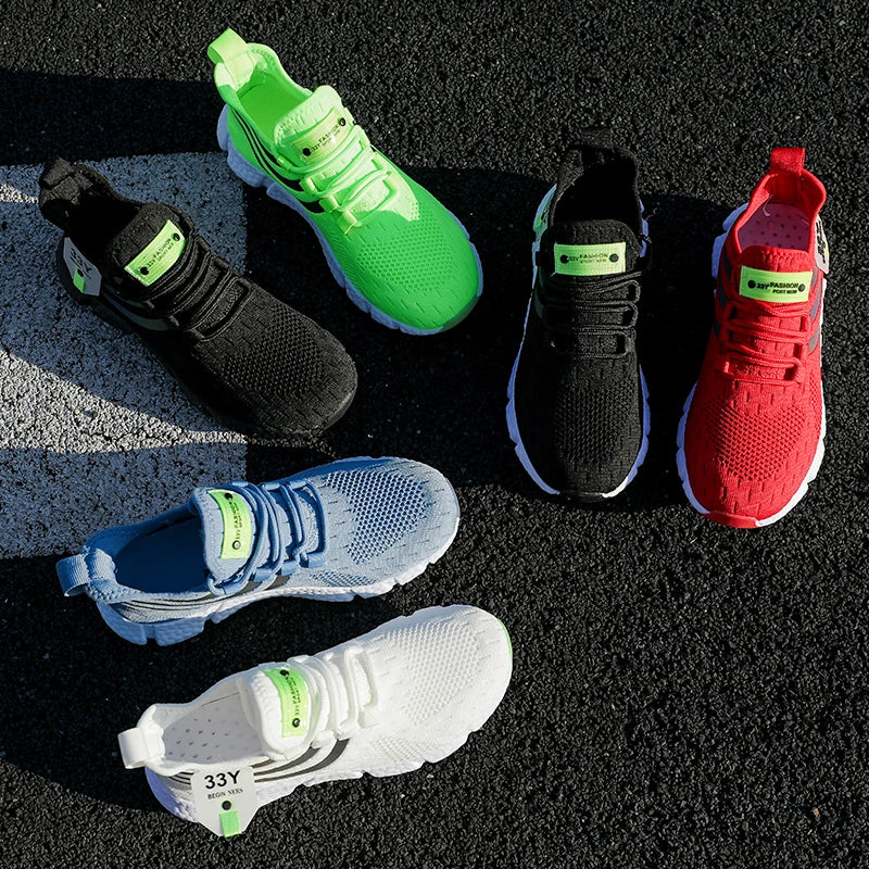 Männer Casual Sport Schuhe Atmungsaktiv Leichte Turnschuhe Sommer Outdoor Tennis Laufschuhe Wanderschuhe Männlichen Vulkanisierten Schuhe Mann
