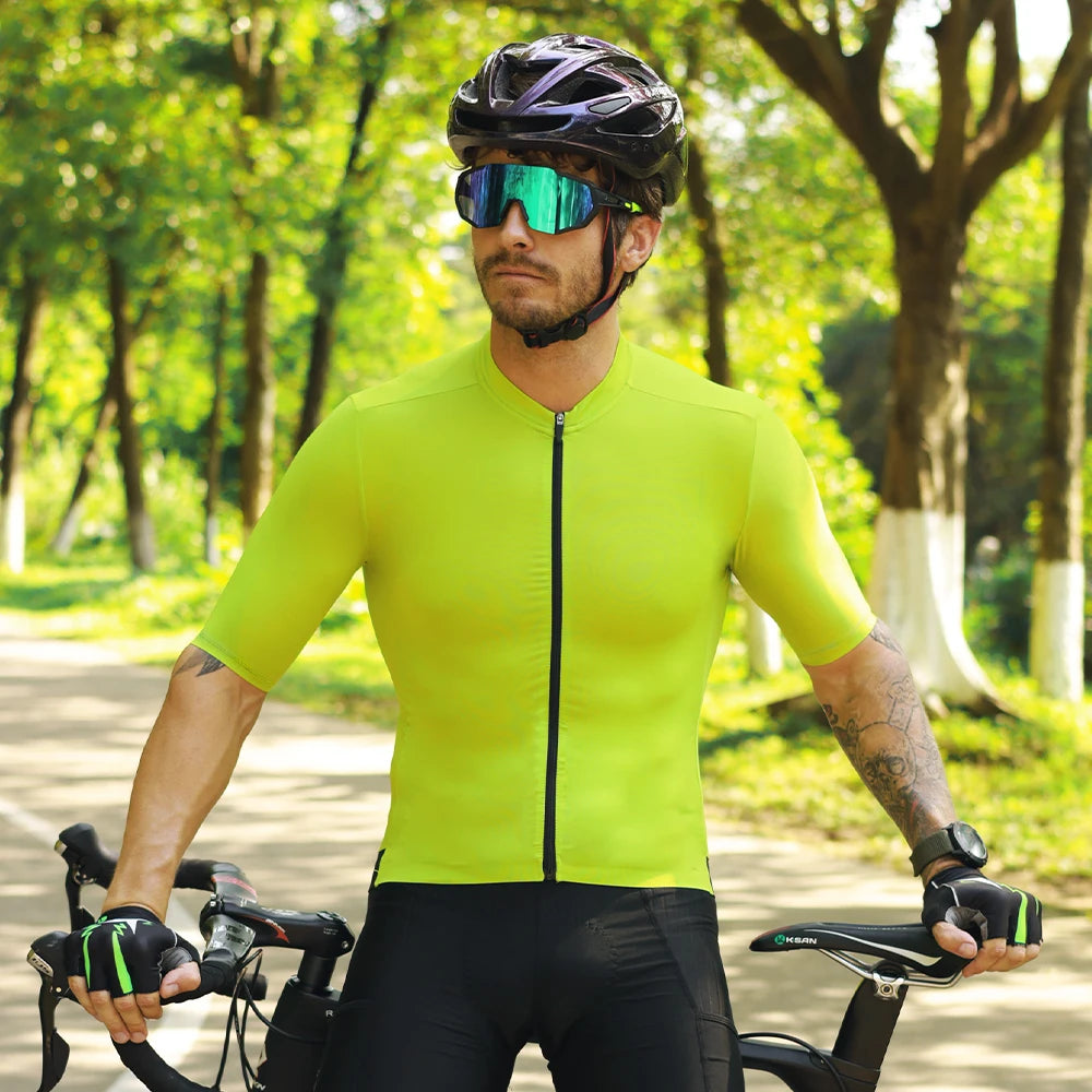 X-TIGER Summer Men Short sleeve Cycling Jersey Mountain Bike Clothing Ropa Ciclismo Bicycle Clothes Breathale MTB Sportswear