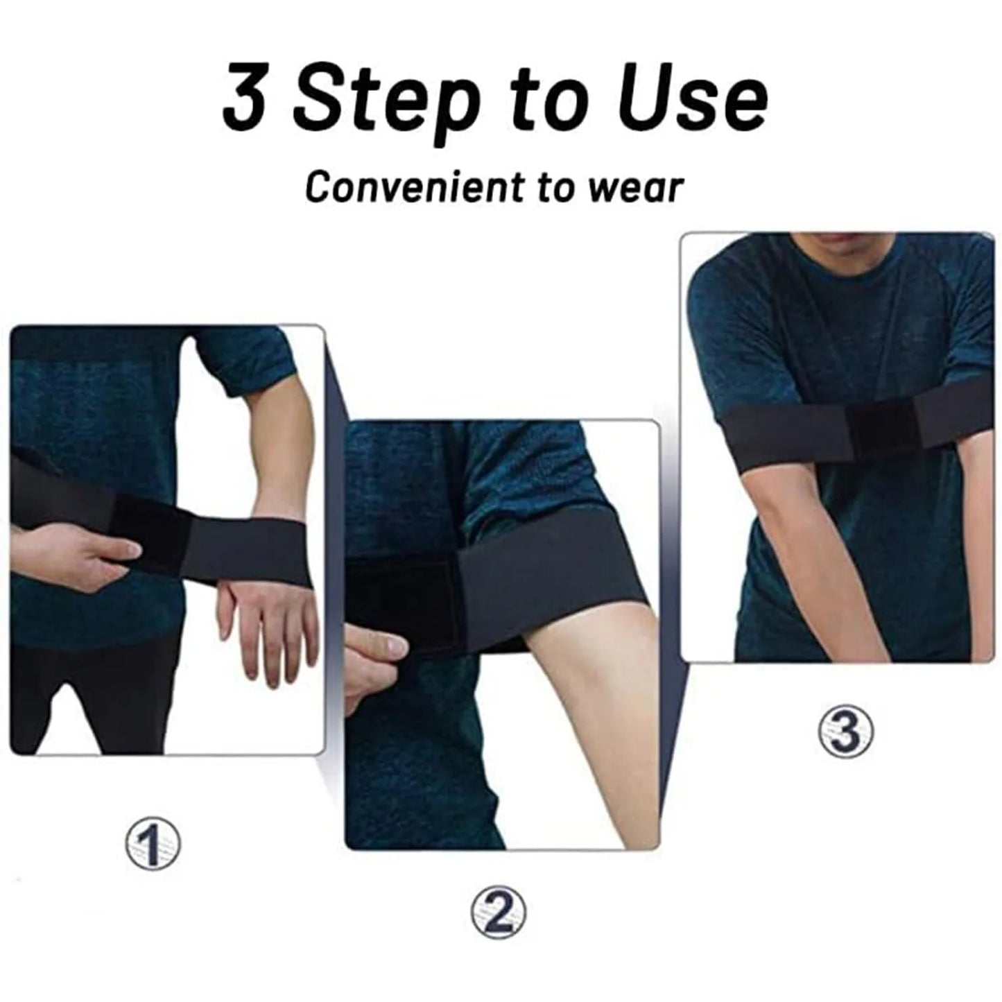 Golf Swing Trainer Posture Corrector Band Arm Hand Exercise Elastic Tension Fitness Equipment for Beginners Home Gym
