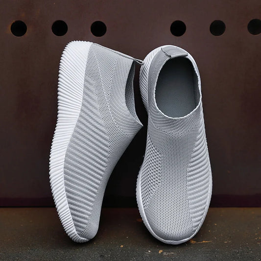 Vulkanisierte Damenschuhe, hochwertige Damen-Sneakers, Slip-On-Flats, Damen-Loafer, Übergröße 42, Walking Flats