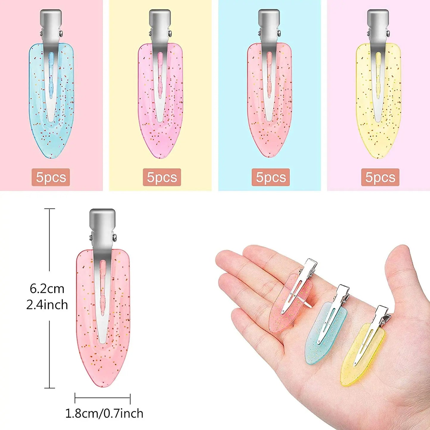 20 STÜCKE Schönheitssalon Nahtlose Haarnadel Professionelle Styling Friseur Make-Up-Tools Haarspangen Für Frauen Mädchen großhandel