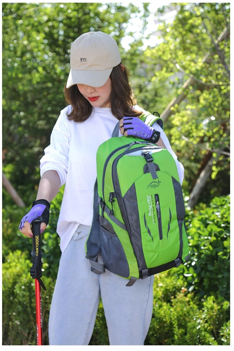 Outdoor-Reiserucksack Große Kapazität Mode-Reiserucksäcke Herren Kletter-Reiserucksack Klassische Sport-Reiserucksäcke