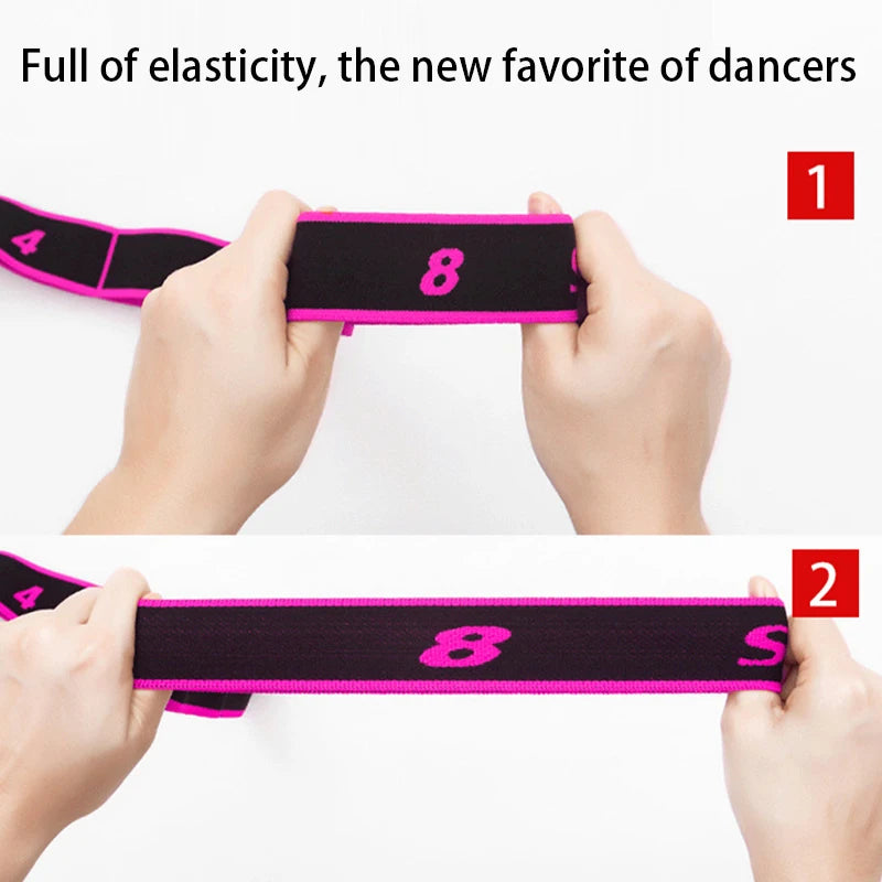 Training Yoga Belt Pilates Fitness Equipment Stretch Rope Pull Ropes Resistance Bands Elastic Band Yoga Pull Strap Stretch Belt