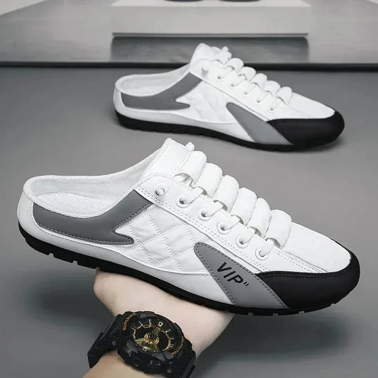 Sommer-Hausschuhe für Herren, trendige Freizeitschuhe mit flacher Sohle und weicher Sohle, Stützschuhe für Herren, Sneakers, Zapatos De Hombre