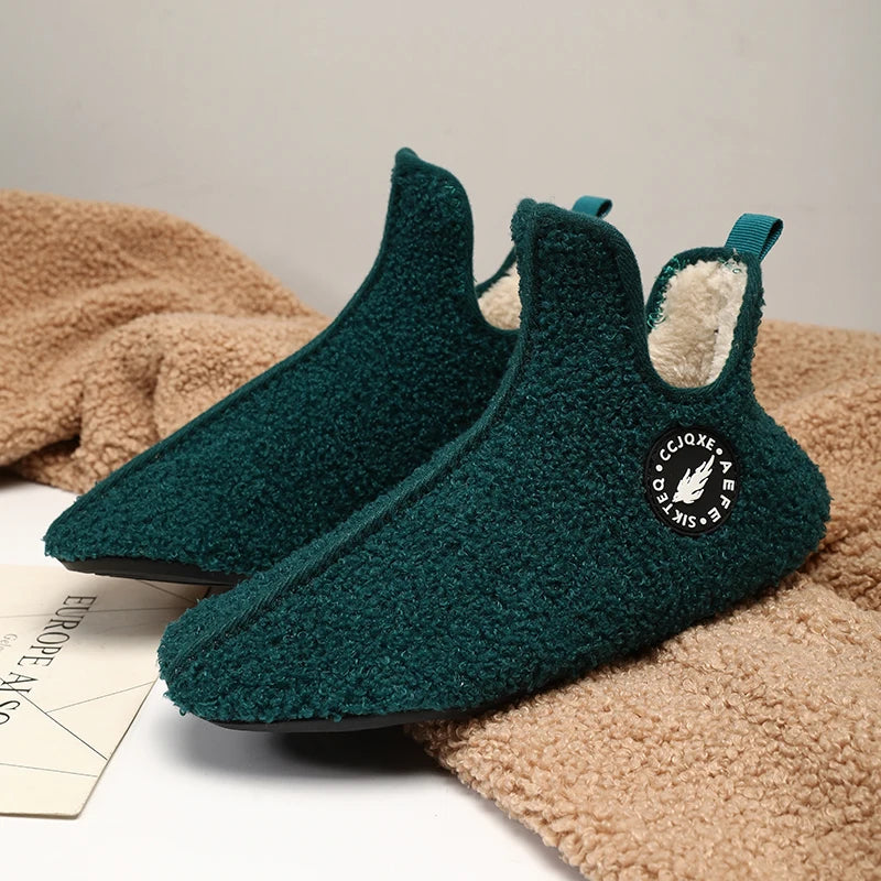 Neue Winterhausschuhe für Herren, hochwertige, leichte Designschuhe, modische Plüschhausschuhe für Damen, warme Slipper für Paare